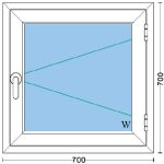 قیمت پنجره دو جداره upvc